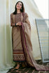SR-FL895 Unstitched Heavy Embroidered Dhanak Suit With Embroidered Dhanak Shawl