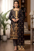 Sequence Embroidered 5000 Gram Velvet 3Pc With Cutwork Sequence Embroidered Shawl