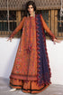 SR-MB610 Unstitched Heavy Embroidered Dhanak Suit With Embroidered Dhanak Shawl