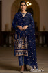 Sequence Embroidered 5000 Gram Velvet 3Pc With Cutwork Sequence Embroidered Shawl