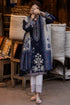 SR-AK905 Dhanak Embroidered Suit With Digital Printed Woolen Shawl