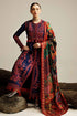 SR-HR570 Dhanak Embroidered Suit With Digital Printed Woolen Shawl
