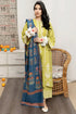 SR-UR720 Unstitched Embroidered Lawn Suit 3pc With Digital Printed Monar Dupatta