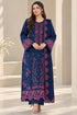 SR-RR2930 Dhanak Unstitched Fully Embroided Chikenkari 3pc Suit With Fully Embroided Dhanak Shawl