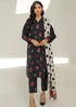 SR-1240 Unsttched 3pc Printed Lawn Suit With Digital Printed Lawn Dupatta