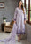 Lawn Unstitched Embroided 3pc With Organza Embroidered Dupatta