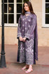 SR-NS915 Unstitched Fully Embroidered Dhanak Suit With Embroidered Dhanak Shawl