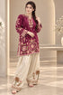 SR-MB55 Dhanak Fully Embroidered 2pc With Fully Embroidered Trouser