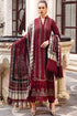 SR-48 Unstitched Embroidered Lawn 3pc Suit With Monar Printed Dupatta