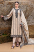 SR-AJ950 Unstitched Fully Embroidered Dhanak Suit With Embroidered Dhanak Shawl