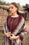 SR-HR515 Dhanak Embroidered Suit With Digital Printed Woolen Shawl