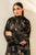 SR-BQ33 Digital Printed Khaddar Suit 3pc with Khaddar Digital Printed Dupatta & Embroidered Patches