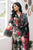 Printed unstitched Lawn Suit 3pc with Lawn Printed Dupatta & Embroidered Patches