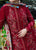 SR-MB550 Dhanak Embroidered Suit With Digital Printed Woolen Shawl