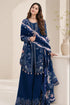SR-QL2815 Lawn Unstitched Embroidered 3pc Suit With Fully Embroidered Chiffon Dupatta