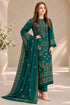SR-NS40 (8.2 Meters) Un-Stitched Dhanak Embroidered Suit With Dhanak Embroidered Shawl