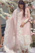 SR-90 Unstitched Lawn Embroided 3pc With Organza Embroidered Dupatta