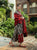 SR-MB437 Digital Printed Lawn Suit 3pc with Lawn Digital Printed Dupatta & Embroidered Patches