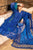 SR-2590 Lawn Unstitched Embroidered 3pc Suit With Organza Embroidered Dupatta