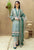SR-LM16 Lawn Unstitched Embroidered 3pc Suit With Organza Embroidered Dupatta