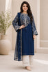 SR-BT2835 Unstitched Fully Embroidered Lawn Suit With Embroidered Bamber Chiffon Dupatta