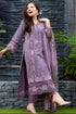 SR-JD2680 Lawn Unstitched Embroidered 3pc Suit With Lawn Digital Printed Dupatta