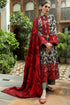 SR-MB437 Digital Printed Lawn Suit 3pc with Lawn Digital Printed Dupatta & Embroidered Patches