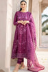 SR-84 Lawn Unstitched Embroidered 3pc Suit With Organza Embroidered Dupatta