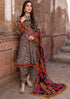 3 Piece Digital Printed Lawn Suit With Digital Printed Monar Dupatta SR-112