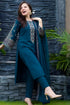 SR-585 Unstitched Embroidered Lawn Suit 3pc With Bamber Chiffon Embroidered Dupatta