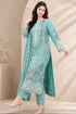 SR-AS2736 Lawn Unstitched Embroidered 3pc Suit With Lawn Embroidered Dupatta
