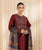 SR-SP715 Unstitched Embroidered Lawn Suit 3pc With Digital Printed Monar Dupatta