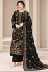 SR-NS32 (8.2 Meters) Un-Stitched Dhanak Embroidered Suit With Dhanak Embroidered Shawl