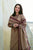 SR-FL895 Unstitched Heavy Embroidered Dhanak Suit With Embroidered Dhanak Shawl