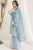 SR-MB442 Unstitched Digital Printed Lawn Suit 3pc With Digital Printed Voil Dupatta & Embroidered Patches