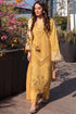 3Pc Heavy Embroidered Lawn Suit With Lawn Embroidered Dupatta