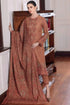 SR-950 Unstitched Embroidered Dhanak Wool Suit With Embroidered Dhanak Shawl