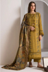 SR-59 Dhanak Embroidered Suit With Digital Printed Wool Shawl