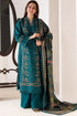 SR-61 Dhanak Embroidered Suit With Digital Printed Wool Shawl