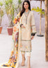 SR-313 Unstitched Lawn 3pc Fully Embroidered Suit With Silk Duppatta