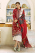 SR-50 (2) Unstitched Fully Embroided Dhanak Suit With Wool Shawl