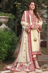 SR-SP2895 Unstitched Fully Embroidered Dhanak Suit With 4 Sided Embroidered Dhanak Shawl