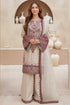 SR-LM2965 Unstitched Fully Embroidered Dhanak Suit With Fully Embroidered Dhanak Shawl
