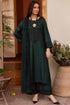 SR-BT3085 Unstitched Fully Embroidered Dhanak Suit With Fully Embroidered Dhanak Shawl