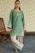 SR-MB54 Dhanak Fully Embroidered 2pc Embroidered Trouser As Well
