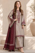 SR-KD910 Unstitched Embroidered Lawn Suit With Lawn Embroidered Dupatta