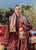 SR-HR890 Unstitched Heavy Embroidered Dhanak Suit With Embroidered Dhanak Shawl