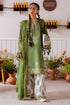 SR-CO514A Unstitched Embroidered Lawn Suit With Embroidered Cotton Net Dupatta