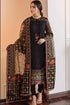 SR-BQ14 Lawn Unstitched Embroidered 3pc Suit With Organza Embroidered Dupatta