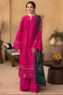 SR-D170 Luxury Lawn Unstitched Embroidered 3pc Suit With Cotton Lawn Printed Dupatta